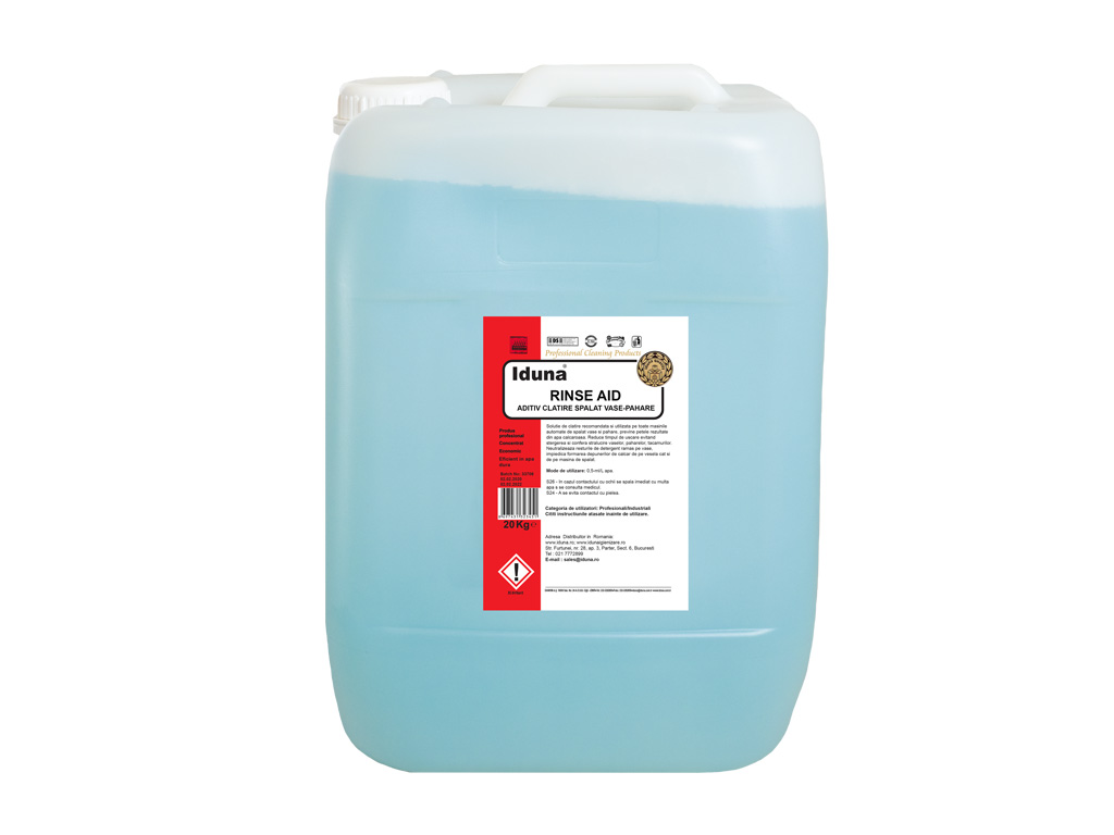 Aditiv clatire spalat vase-pahare  RINSE AID 20KG